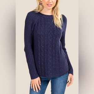 Francesca’s Navy Sweater